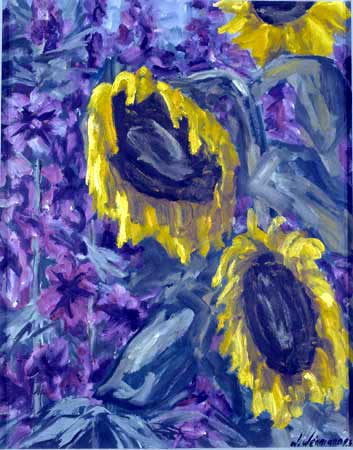 53 Sonnenblumen mit Ri0042